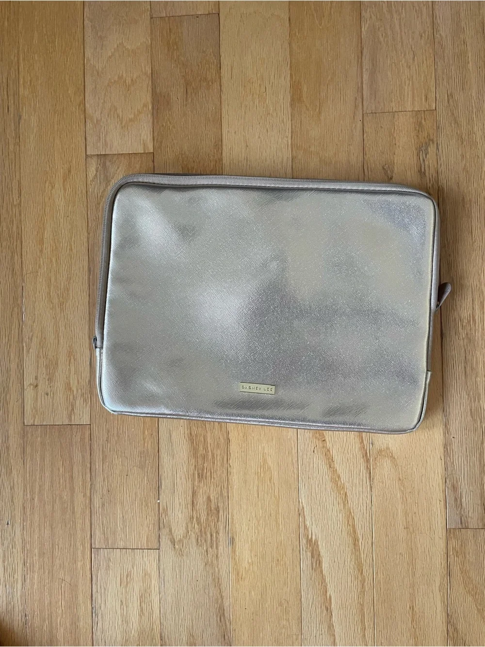 Dabney Lee Metallic Gold Computer Sleeve - Picture 1 of 8
